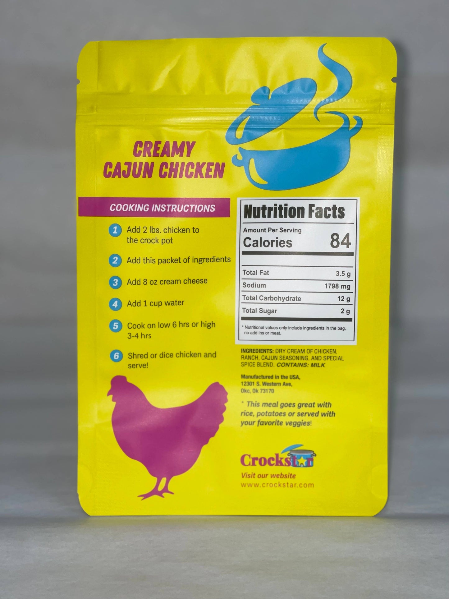Creamy Cajun Chicken