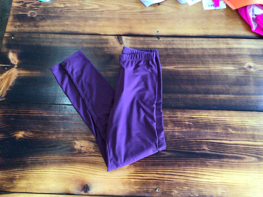 Burgundy Leggings