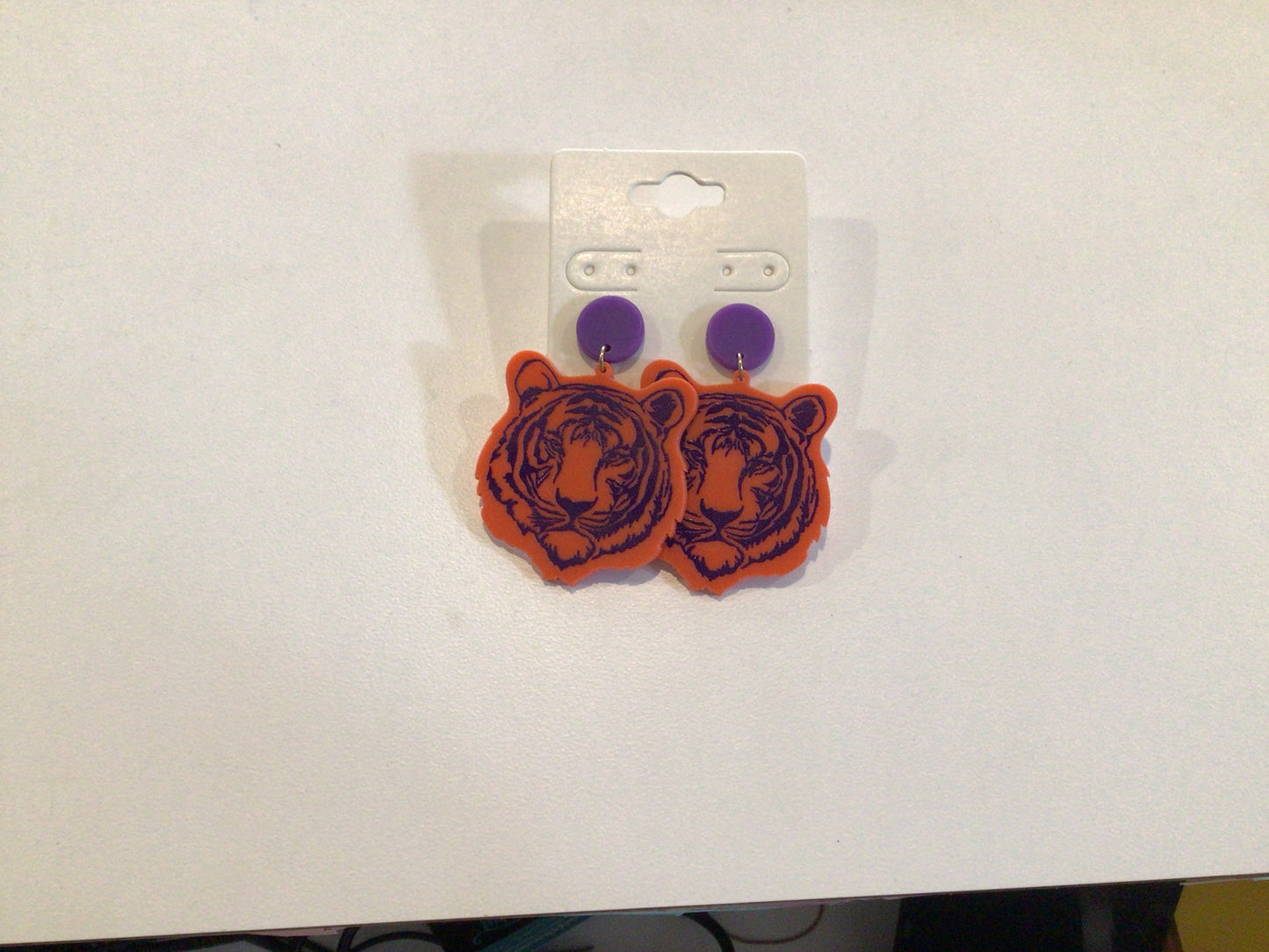 Tiger earrings