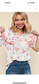 Ruffle Floral Top