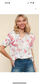Ruffle Floral Top