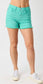 Teal Judy Blues Shorts