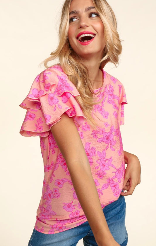 Summer Floral Top