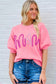 Bonbon Mom Tinsel Sweater Top