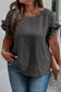 Ruffled Short Sleeve Shirt