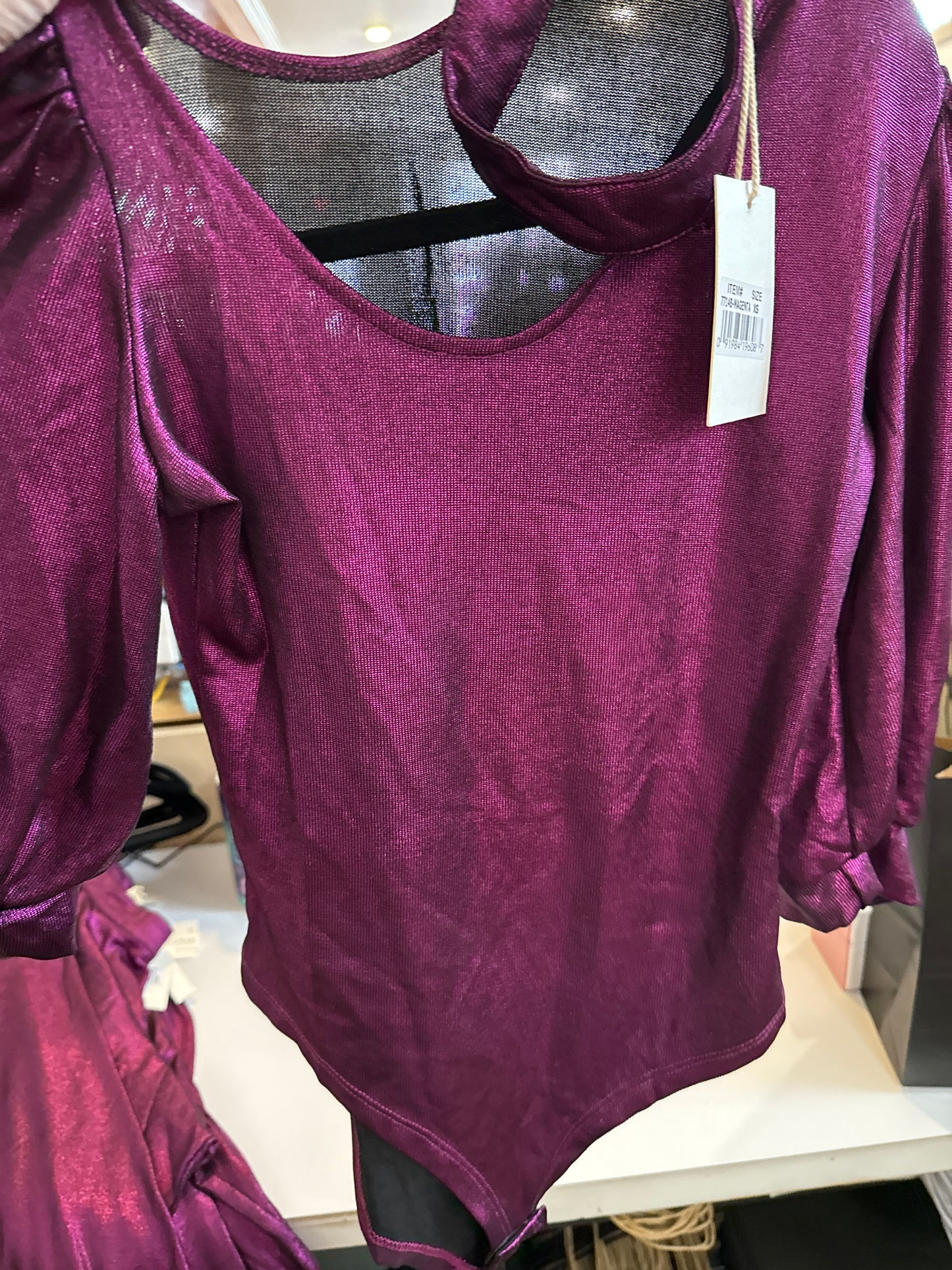 Grape bodysuit